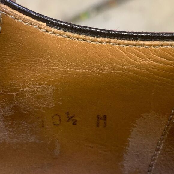 Magnanni Men’s Size 10.5 Tormo Wingtip Dress Shoes Brown Leather Embossed main image 7